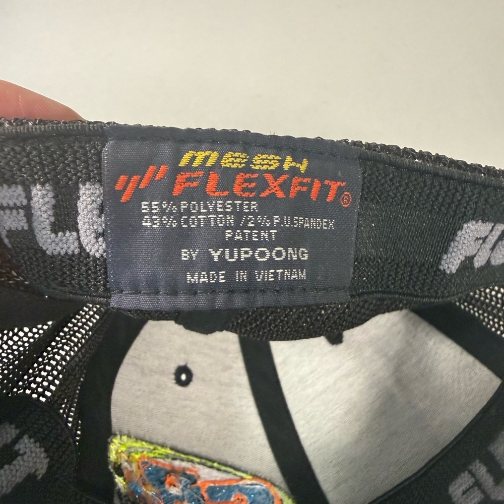 SB Motorsports Flexfit Hat L/XL‎ Black Mesh Racing Cap - Picture 7 of 7